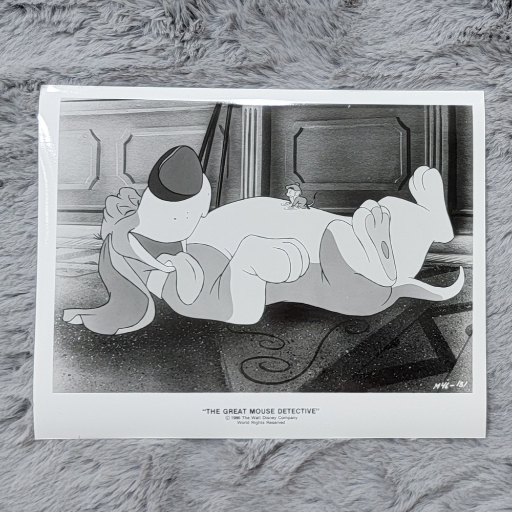 Vintage Original Still Photo of Disney's "The Great Mouse Detective" 1986. - Picture 1 of 1